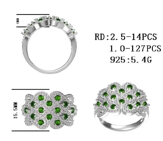 Sterling Silver Semi Mount Ring Setting Round RD 2.5mm - Syzjewelry