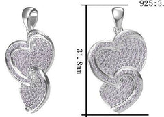 Sterling Silver Semi Mount Pendant Setting Round RD 1.1mm - Syzjewelry