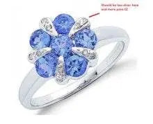 Sterling Silver Semi Mount Ring Setting Round RD 4x4mm - Syzjewelry