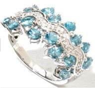 Sterling Silver Semi Mount Ring Setting Round RD 3x3mm - Syzjewelry