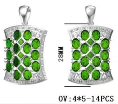 Sterling Silver Semi Mount Pendant Setting Oval OV 5X4mm - Syzjewelry