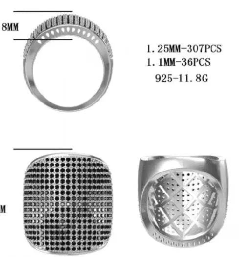 Sterling Silver Semi Mount Ring Setting Round RD 1.25mm - Syzjewelry