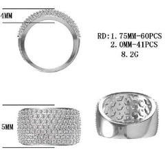 Sterling Silver Semi Mount Ring Setting Round RD 2x2mm - Syzjewelry