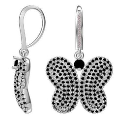 Sterling Silver Semi Mount Earrings Setting Round RD 3x3mm - Syzjewelry