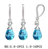 Sterling Silver Semi Mount Earrings Setting Round RD 3x3mm - Syzjewelry