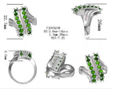 Sterling Silver Semi Mount Ring Setting Round RD 3x3mm - Syzjewelry