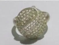 Sterling Silver Semi Mount Ring Setting Round RD 1.2mm - Syzjewelry