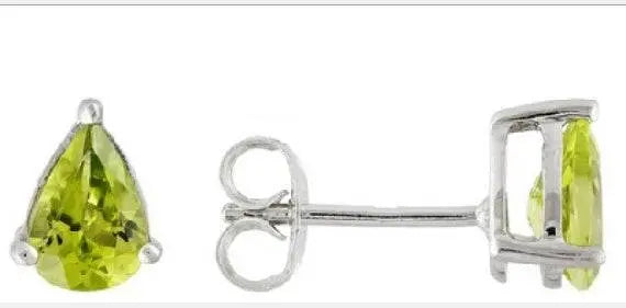 Sterling Silver Semi Mount Earrings Setting Pear PE 7X5mm - Syzjewelry