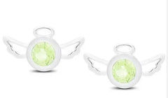 Sterling Silver Semi Mount Earrings Setting Round RD 4x4mm - Syzjewelry