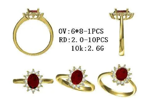 Sterling Silver Semi Mount Ring Setting Oval OV 8X6mm - Syzjewelry