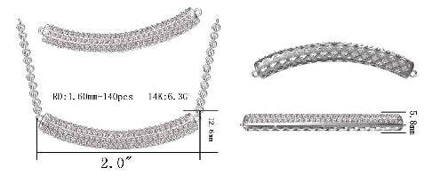 Sterling Silver Semi Mount Pendant Setting Round RD 1.6mm - Syzjewelry