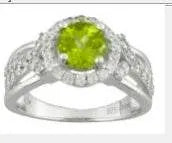 Sterling Silver Semi Mount Ring Setting Round RD 7x7mm - Syzjewelry