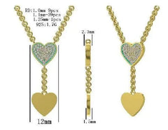 Sterling Silver Semi Mount Pendant Setting Round RD 1.25mm - Syzjewelry