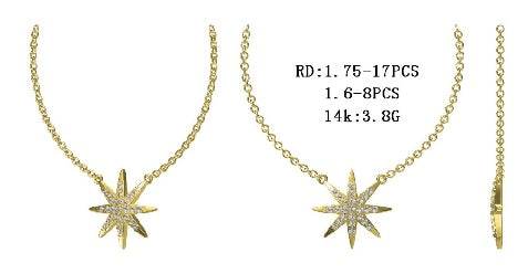 Sterling Silver Semi Mount Pendant Setting Round RD 1.75mm - Syzjewelry