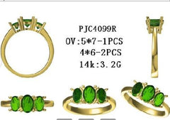 Sterling Silver Semi Mount Ring Setting Oval OV 7X5mm - Syzjewelry