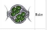 Sterling Silver Semi Mount Ring Setting Oval OV 5X4mm - Syzjewelry