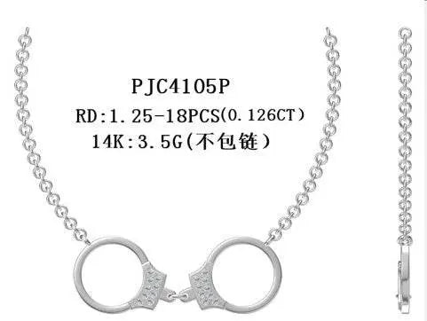 Sterling Silver Semi Mount Pendant Setting Round RD 1.25mm - Syzjewelry