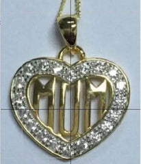 Sterling Silver Semi Mount Pendant Setting Round RD 1.75mm - Syzjewelry