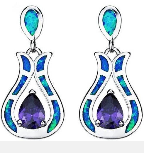 Sterling Silver Semi Mount Earrings Setting Pear PE 7X5mm - Syzjewelry