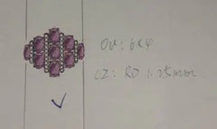 Sterling Silver Semi Mount Ring Setting Oval OV 6X4mm - Syzjewelry