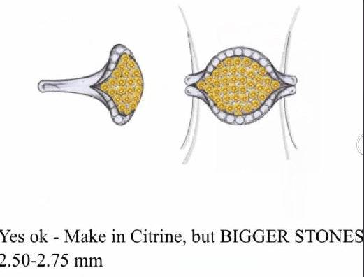 Sterling Silver Semi Mount Ring Setting Round RD 2.5mm - Syzjewelry