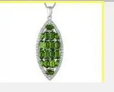 Sterling Silver Semi Mount Pendant Setting Oval OV 4X3mm - Syzjewelry