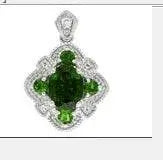 Sterling Silver Semi Mount Pendant Setting Oval OV 9X7mm - Syzjewelry