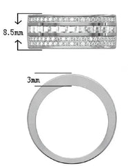 Sterling Silver Semi Mount Ring Setting Round RD 5x5mm - Syzjewelry