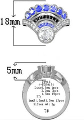 Sterling Silver Semi Mount Ring Setting Round RD 3x3mm - Syzjewelry