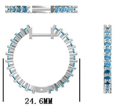 Sterling Silver Semi Mount Earrings Setting Round RD 2.25mm - Syzjewelry