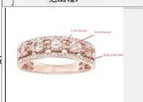 Sterling Silver Semi Mount Ring Setting Round RD 4x4mm - Syzjewelry