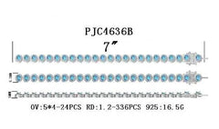 Sterling Silver Semi Mount Bracelet Setting Oval OV 5X4mm - Syzjewelry