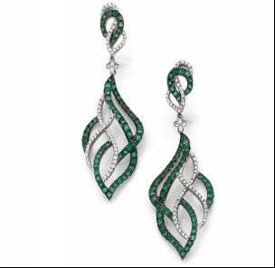 Sterling Silver Semi Mount Earrings Setting Round RD 3x3mm - Syzjewelry