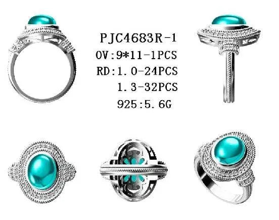 Sterling Silver Semi Mount Ring Setting Oval OV 11X9mm - Syzjewelry