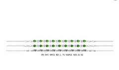 Sterling Silver Semi Mount Bracelet Setting Pear PE 7X5mm - Syzjewelry