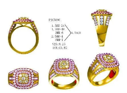 Sterling Silver Semi Mount Ring Setting Round RD 3x3mm - Syzjewelry