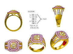 Sterling Silver Semi Mount Ring Setting Round RD 3x3mm - Syzjewelry