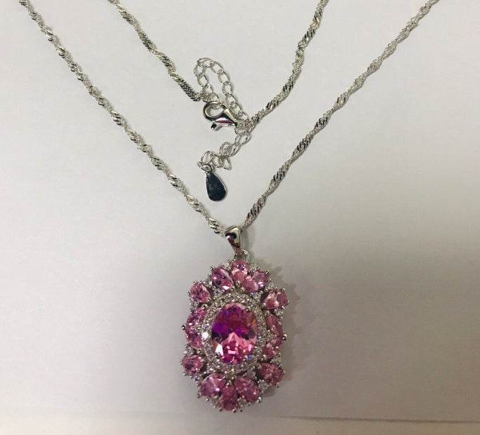 Sterling Silver Semi Mount Pendant Setting Oval OV 10X8mm - Syzjewelry