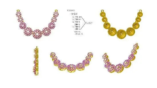 Sterling Silver Semi Mount Pendant Setting Round RD 2.5mm - Syzjewelry