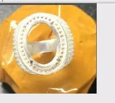 Sterling Silver Semi Mount Ring Setting Round RD Center主石mm - Syzjewelry