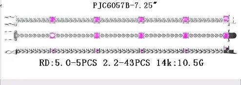 Sterling Silver Semi Mount Bracelet Setting Round RD 5x5mm - Syzjewelry