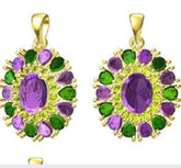 Sterling Silver Semi Mount Pendant Setting Oval OV 9X7mm - Syzjewelry