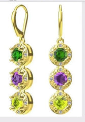 Sterling Silver Semi Mount Earrings Setting Round RD 5x5mm - Syzjewelry