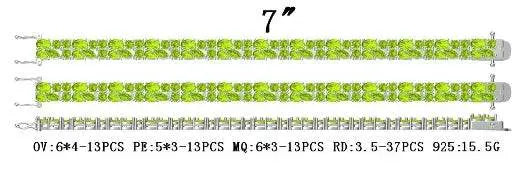 Sterling Silver Semi Mount Bracelet Setting Oval OV 6X4mm - Syzjewelry