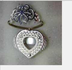 Sterling Silver Semi Mount Ring Setting Round RD Center主石mm - Syzjewelry