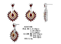 Sterling Silver Semi Mount Earrings Setting Pear PE 6X4mm - Syzjewelry