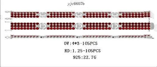 Sterling Silver Semi Mount Bracelet Setting Oval OV 4X3mm - Syzjewelry