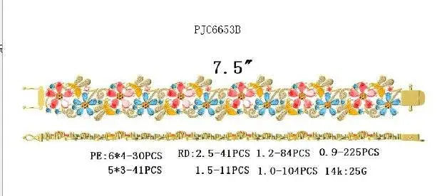 Sterling Silver Semi Mount Bracelet Setting Pear PE 6X4mm - Syzjewelry