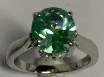 Sterling Silver Semi Mount Ring Setting Round RD Center主石mm - Syzjewelry