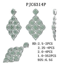 Sterling Silver Semi Mount Pendant Setting Round RD 2.5mm - Syzjewelry